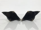 Japanese Lacquer Wood Diamond Mochi Stands Vtg Hina Doll Accessory Makie ID694-AD - Doll-chidorivintage.com