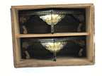 Japanese Lacquer Wood Diamond Mochi Stands Vtg Hina Doll Accessory Makie ID694-AD - Doll-chidorivintage.com