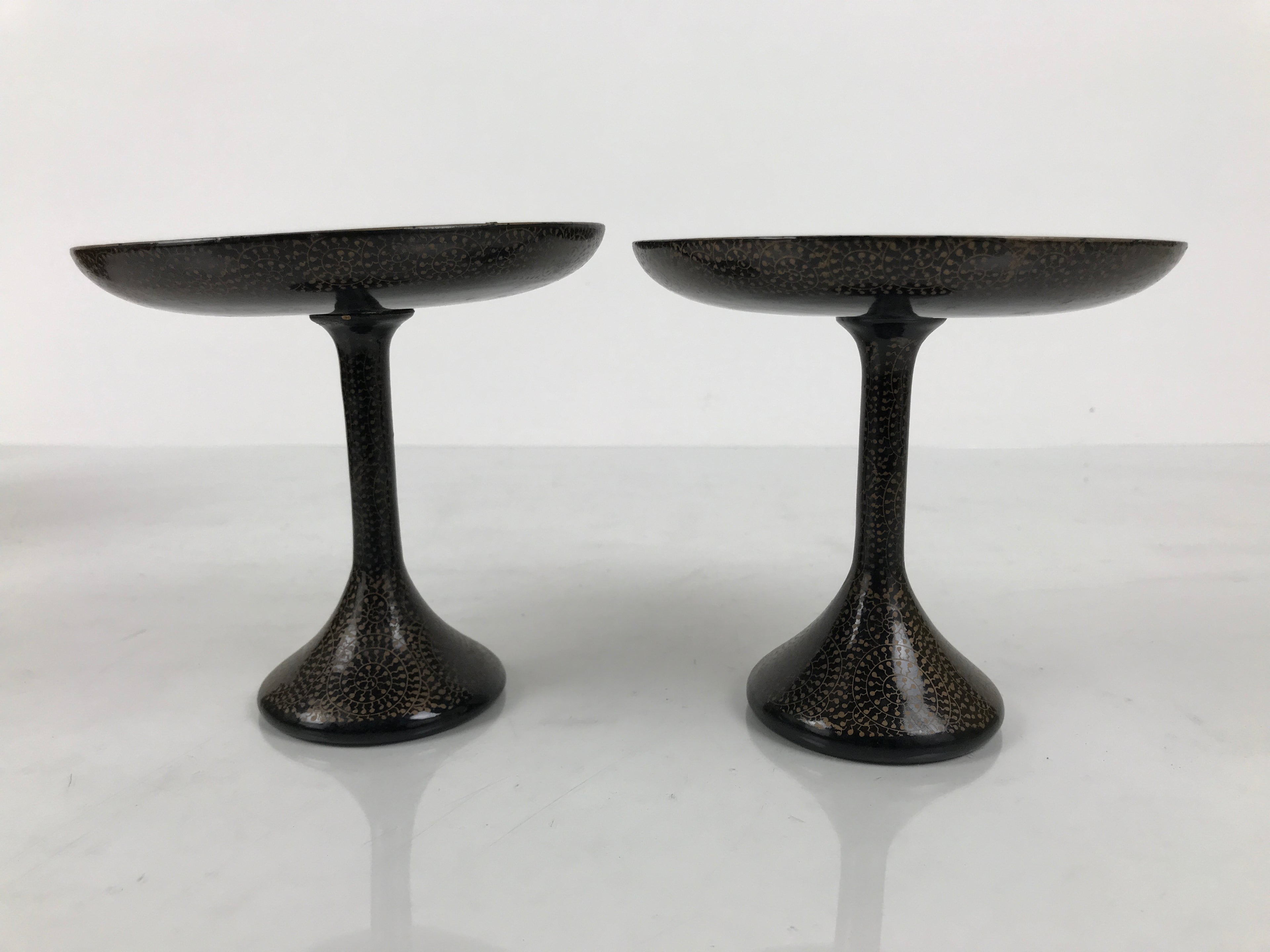 Japanese Lacquer Wood Takatsuki Mochi Stand Set Vtg Hina Doll Furniture ID695-AD - Doll-chidorivintage.com