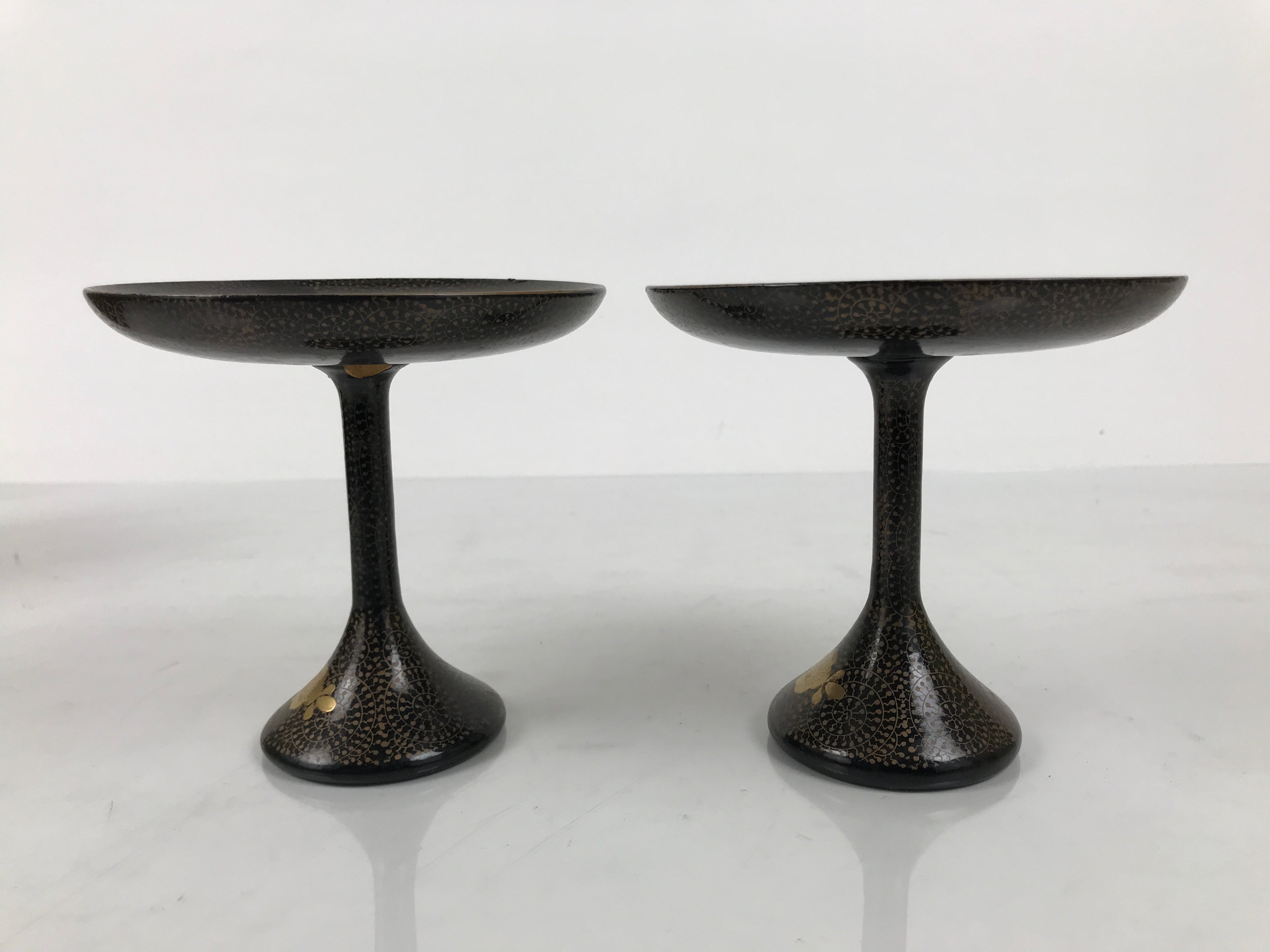 Japanese Lacquer Wood Takatsuki Mochi Stand Set Vtg Hina Doll Furniture ID695-AD - Doll-chidorivintage.com