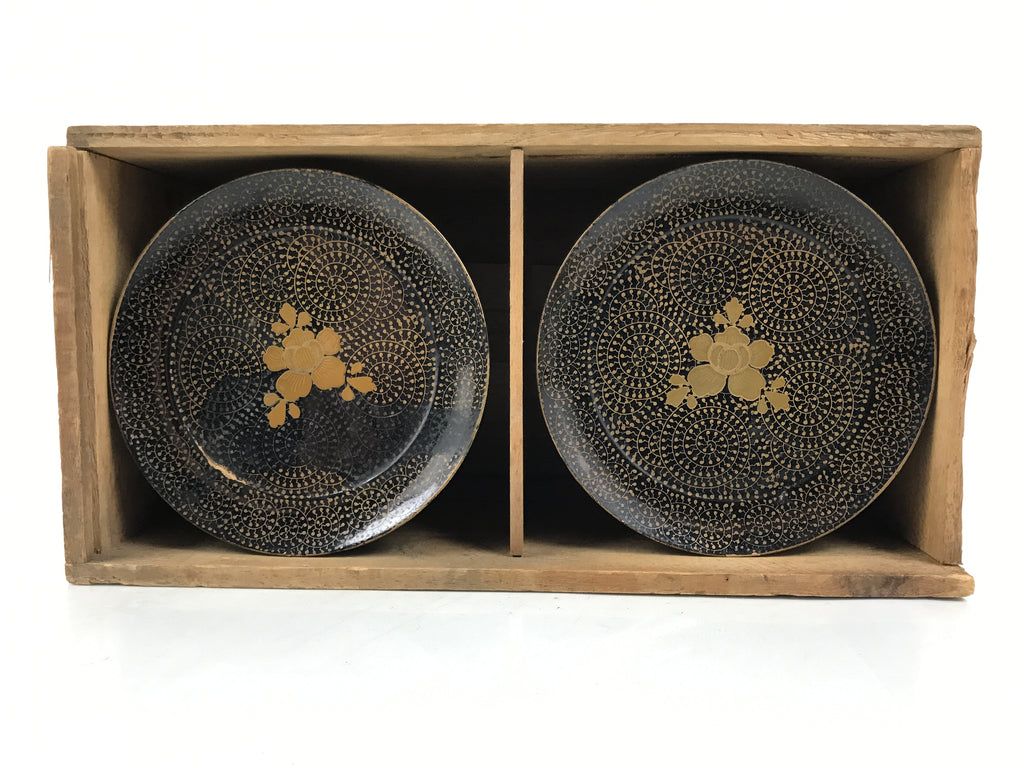 Japanese Lacquer Wood Takatsuki Mochi Stand Set Vtg Hina Doll Furniture ID695-AD - Doll-chidorivintage.com