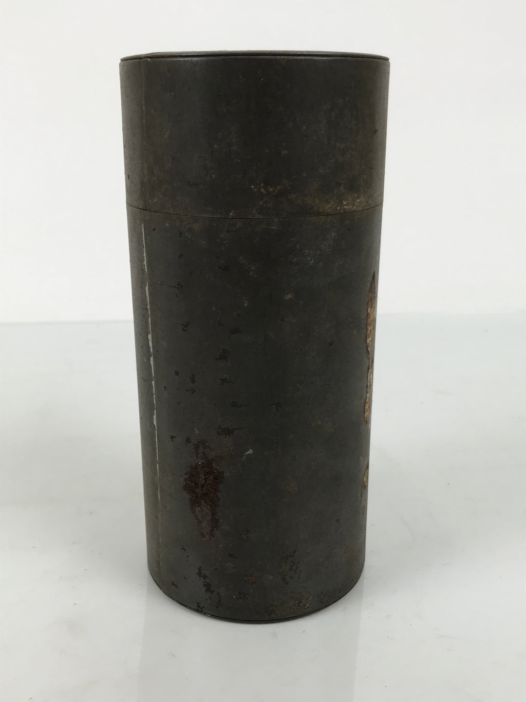 Japanese Steel Metal Lidded Tea Leaf Storage Canister Vtg Souvenir Can JK948-OT - Misc-chidorivintage.com