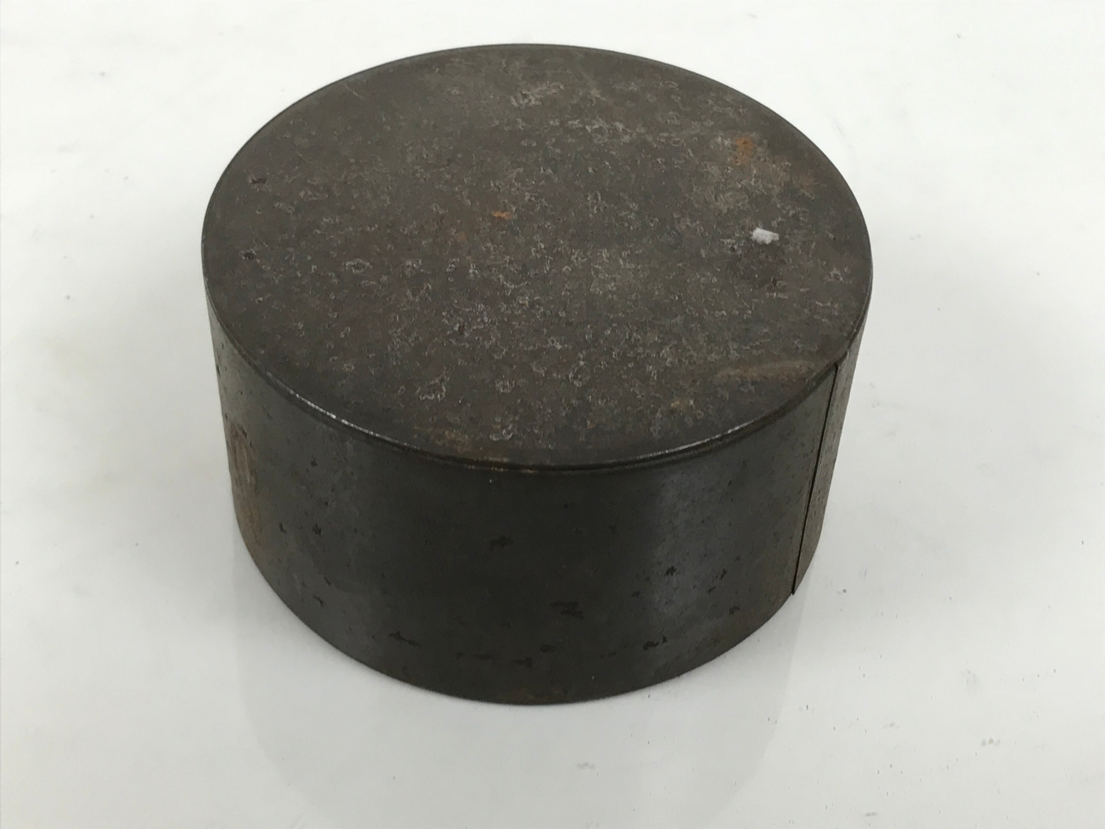 Japanese Steel Metal Lidded Tea Leaf Storage Canister Vtg Souvenir Can JK948-OT - Misc-chidorivintage.com