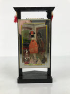 Japanese Geisha Doll Figurine Glass Case Display Vtg Kyoto Souvenir Ningyo ST111-AD - Figurines-chidorivintage.com