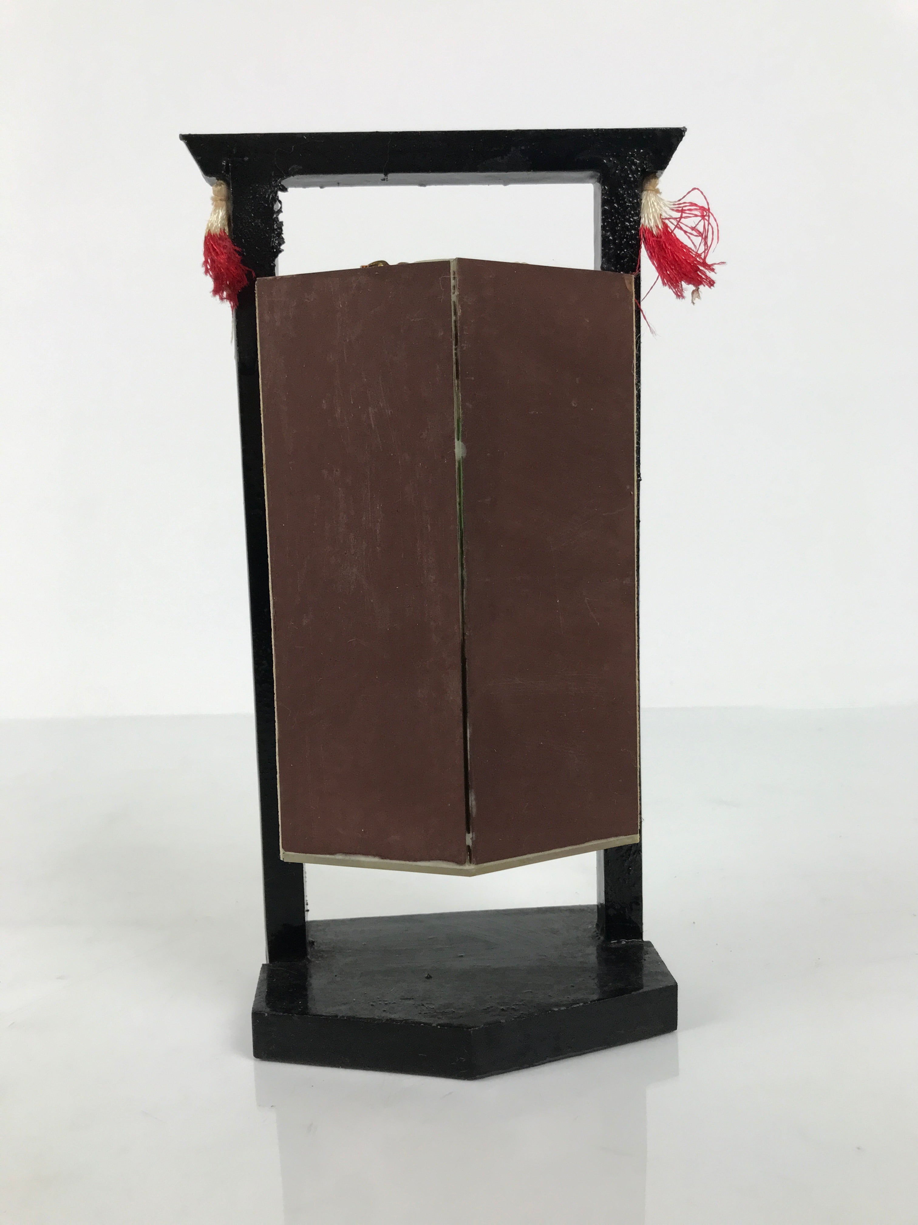 Japanese Geisha Doll Figurine Glass Case Display Vtg Kyoto Souvenir Ningyo ST111-AD - Figurines-chidorivintage.com