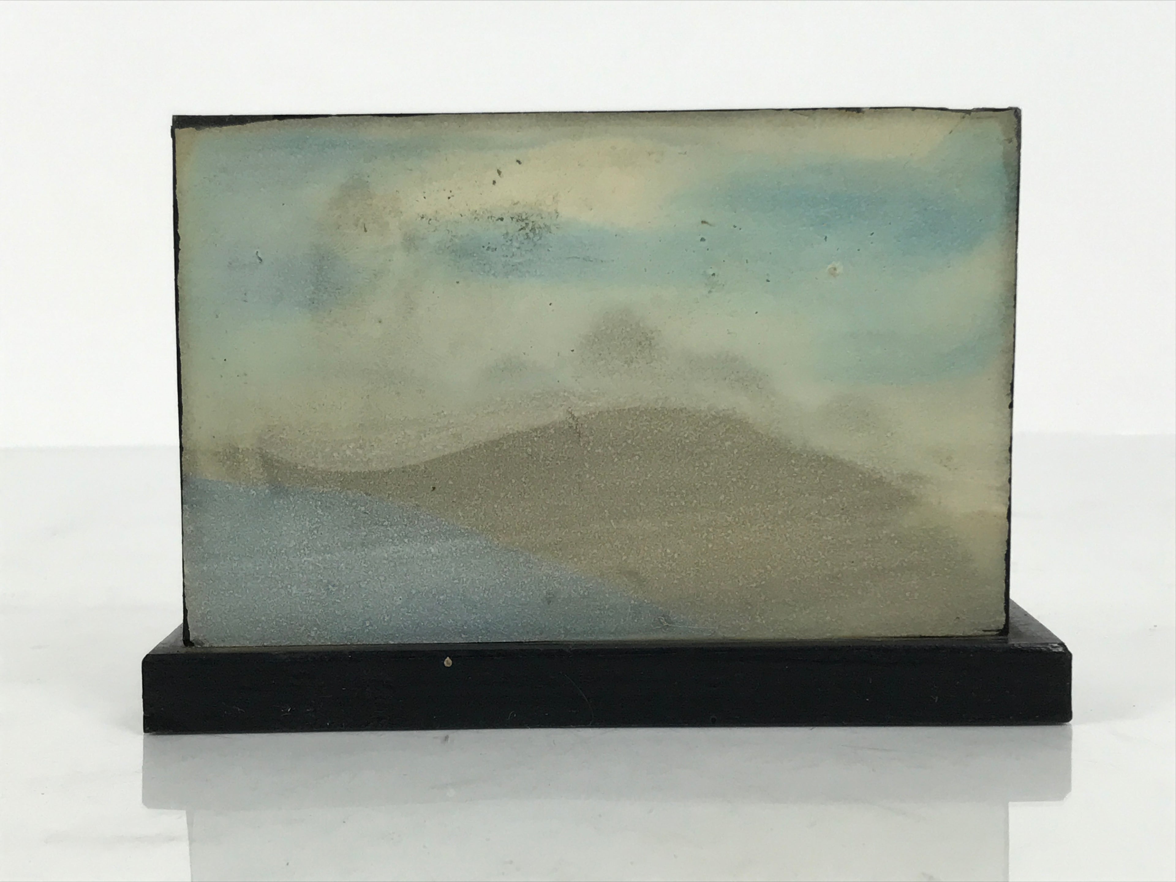Japanese Kintaikyo Bridge Figurine Glass Case Display Vtg Iwakuni Souvenir ST114-AD - Figurines-chidorivintage.com