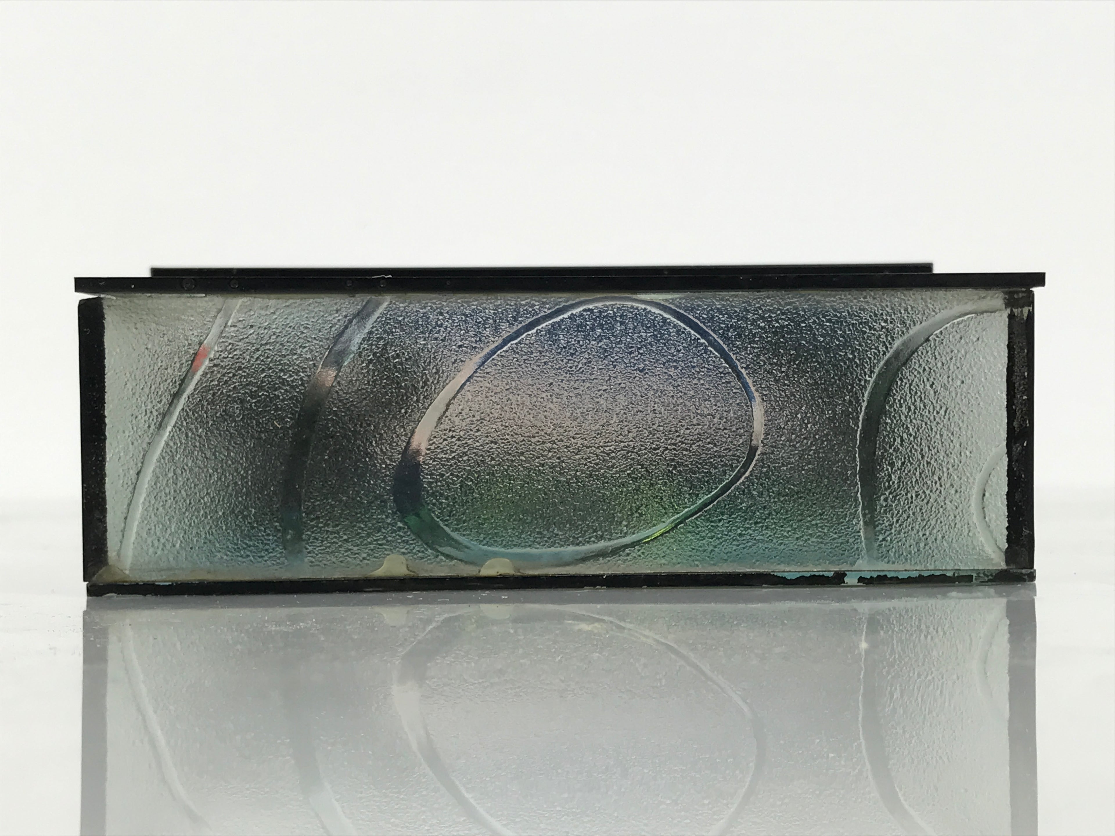 Japanese Kintaikyo Bridge Figurine Glass Case Display Vtg Iwakuni Souvenir ST114-AD - Figurines-chidorivintage.com
