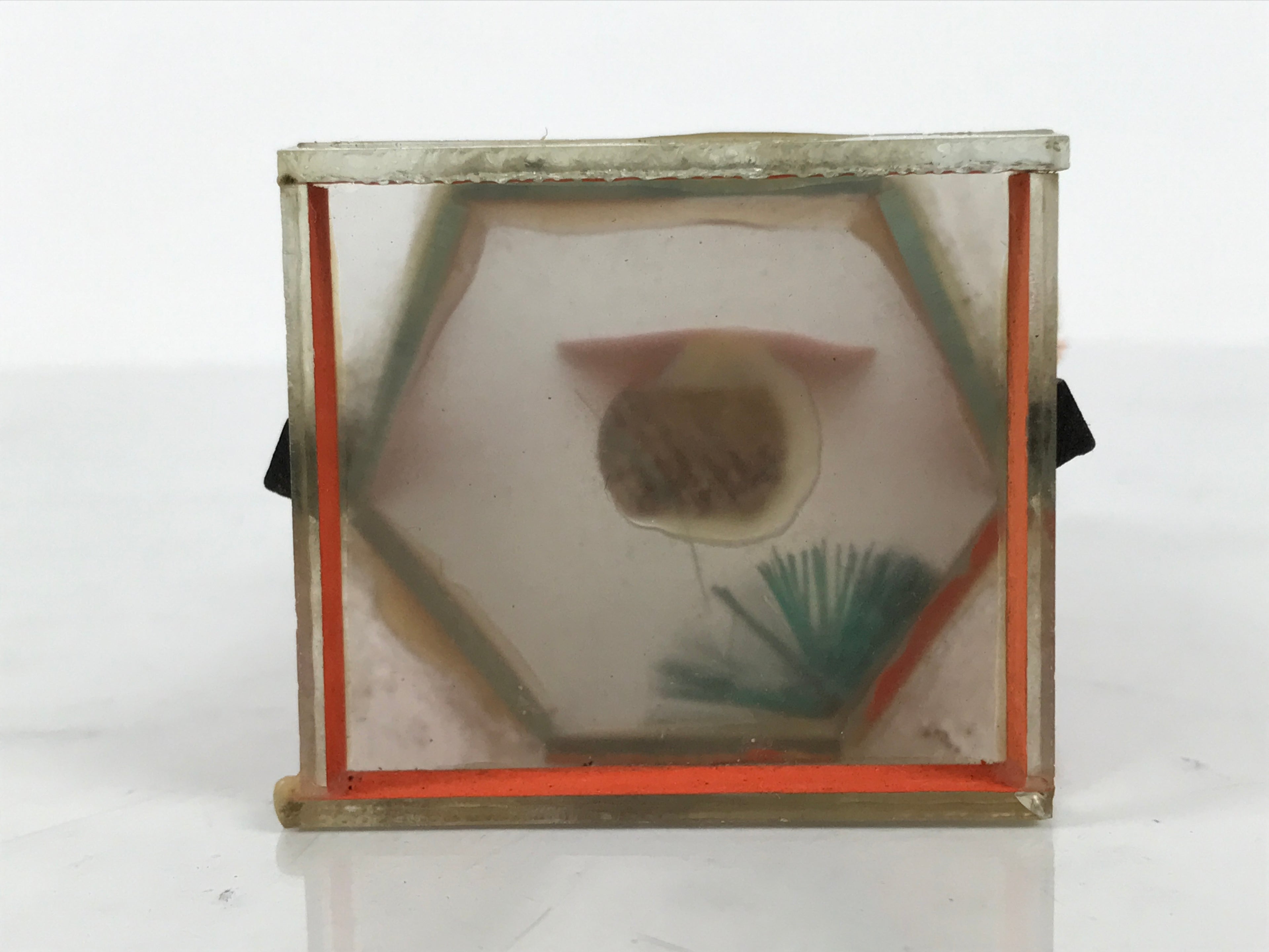 Japanese Geisha Doll Figurine Glass Case Display Vtg Kyoto Souvenir Ningyo ST113-AD - Figurines-chidorivintage.com