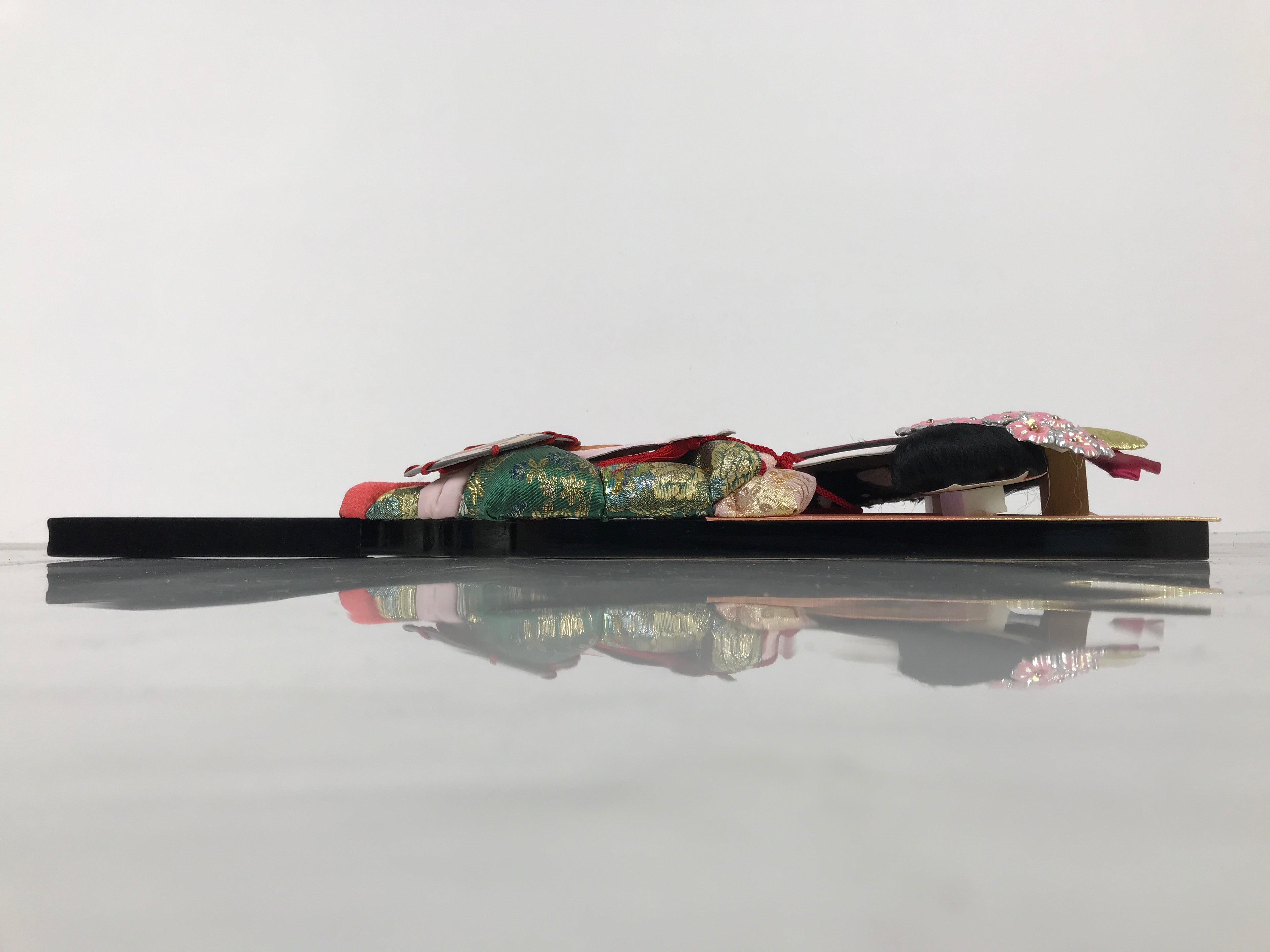 Japanese Decorative Wooden Paddle Hagoita Vtg Geisha Kimono New Years Game JK951-AD - Other Display Item-chidorivintage.com