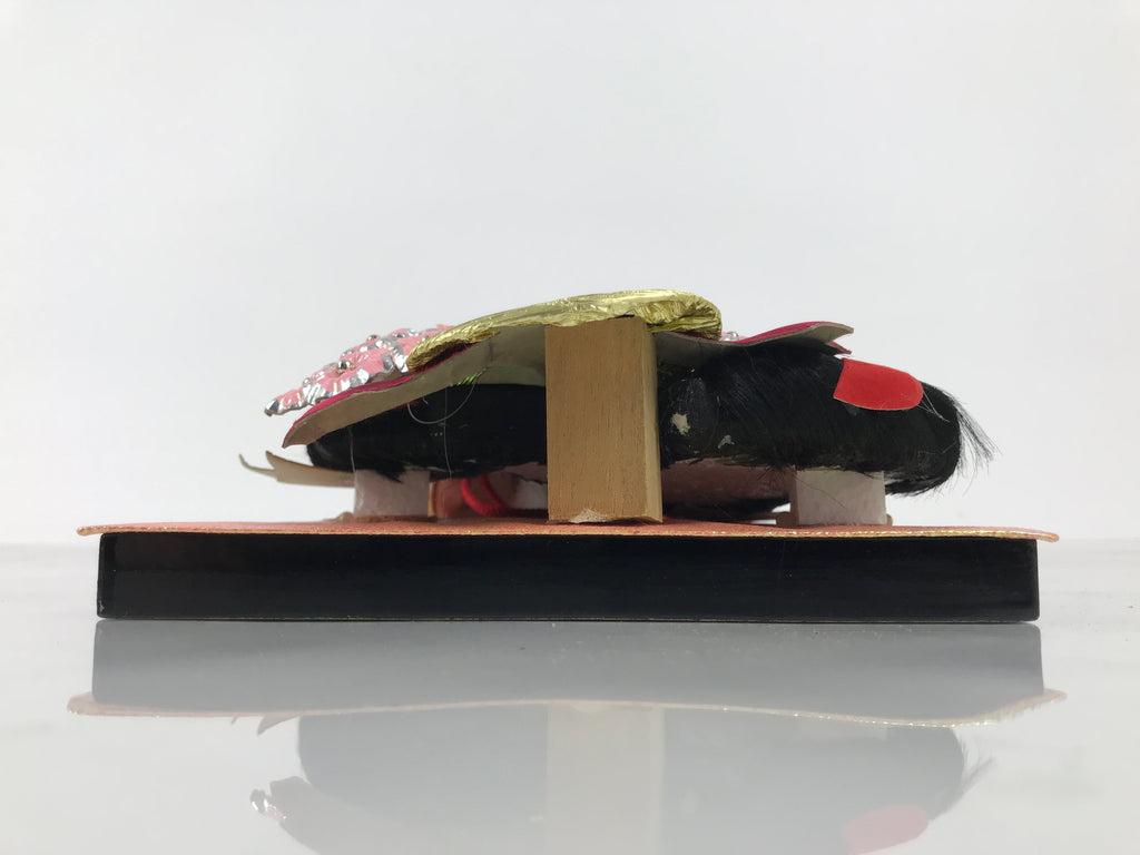 Japanese Decorative Wooden Paddle Hagoita Vtg Geisha Kimono New Years Game JK951-AD - Other Display Item-chidorivintage.com