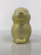 Japanese Clay Figurine Zodiac Rabbit Vtg Lucky Charm Doll Statue Gold ST119-AD - Figurine-chidorivintage.com