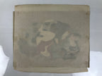 Antique Japanese Hand-Painted Silk Shunga Art Ukiyoe Kimono Couple Scene SP14