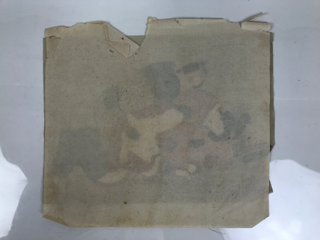 Antique Japanese Hand-Painted Silk Shunga Art Ukiyoe Kimono Couple Scene SP15