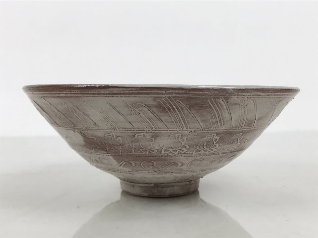 Japanese Sho Kato Ceramic Pottery Green Tea Bowl Summer Matcha Chawan SCW13-KT - Bowl-chidorivintage.com