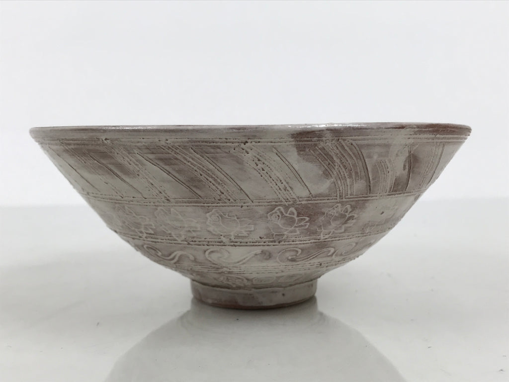 Japanese Sho Kato Ceramic Pottery Green Tea Bowl Summer Matcha Chawan SCW13-KT - Bowl-chidorivintage.com