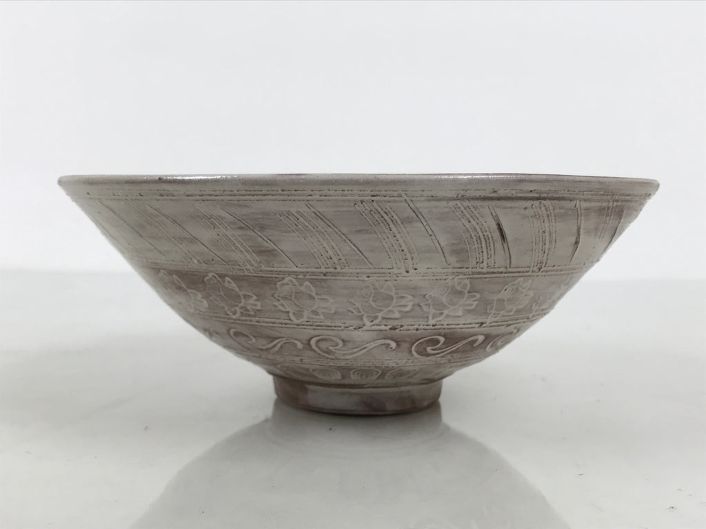Japanese Sho Kato Ceramic Pottery Green Tea Bowl Summer Matcha Chawan SCW13-KT - Bowl-chidorivintage.com