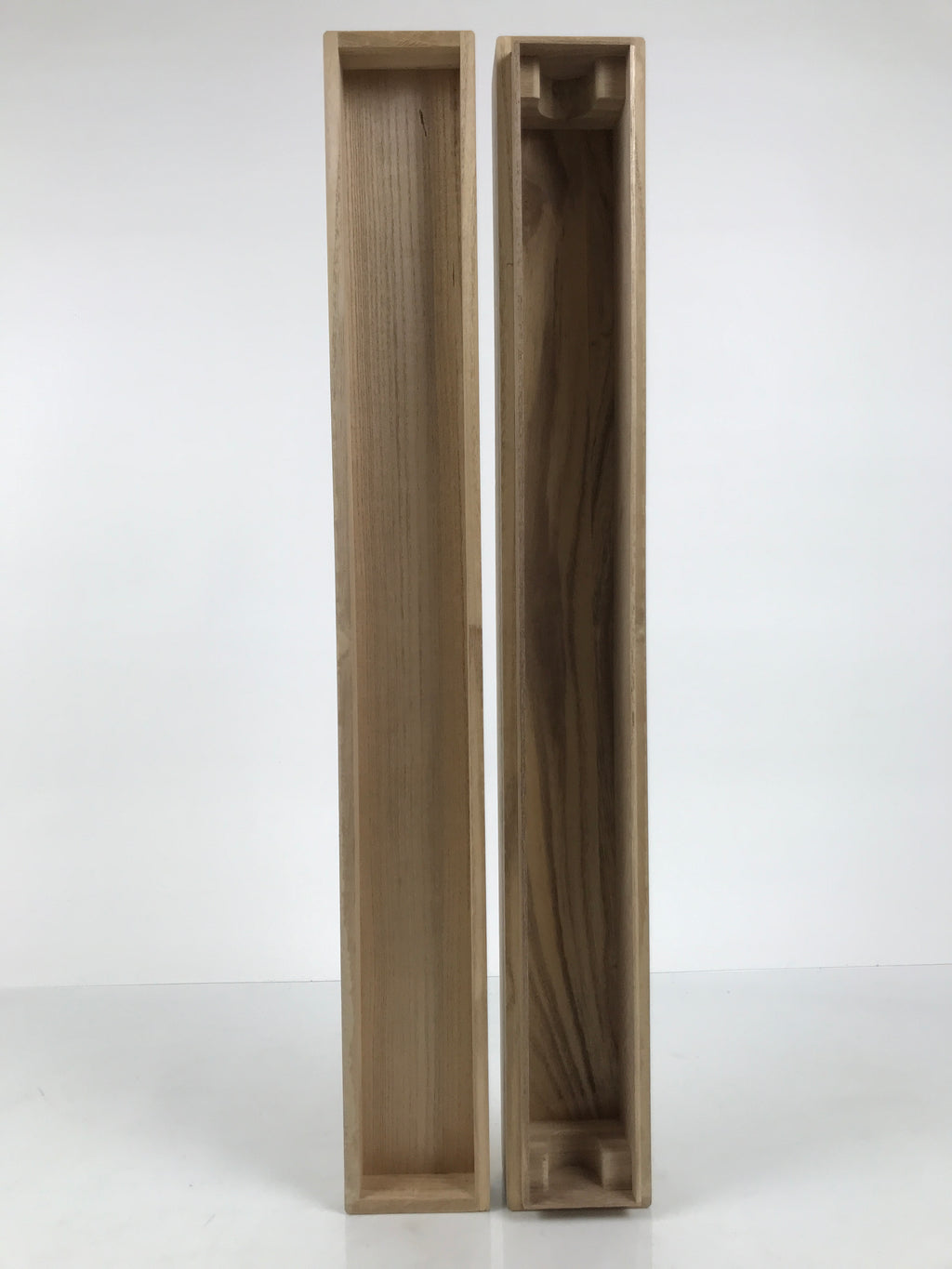 Japanese Wooden Hanging Scroll Box Vtg Kakejiku Hako Inside Length 61cm SB358-AD - Scroll Accessory-chidorivintage.com