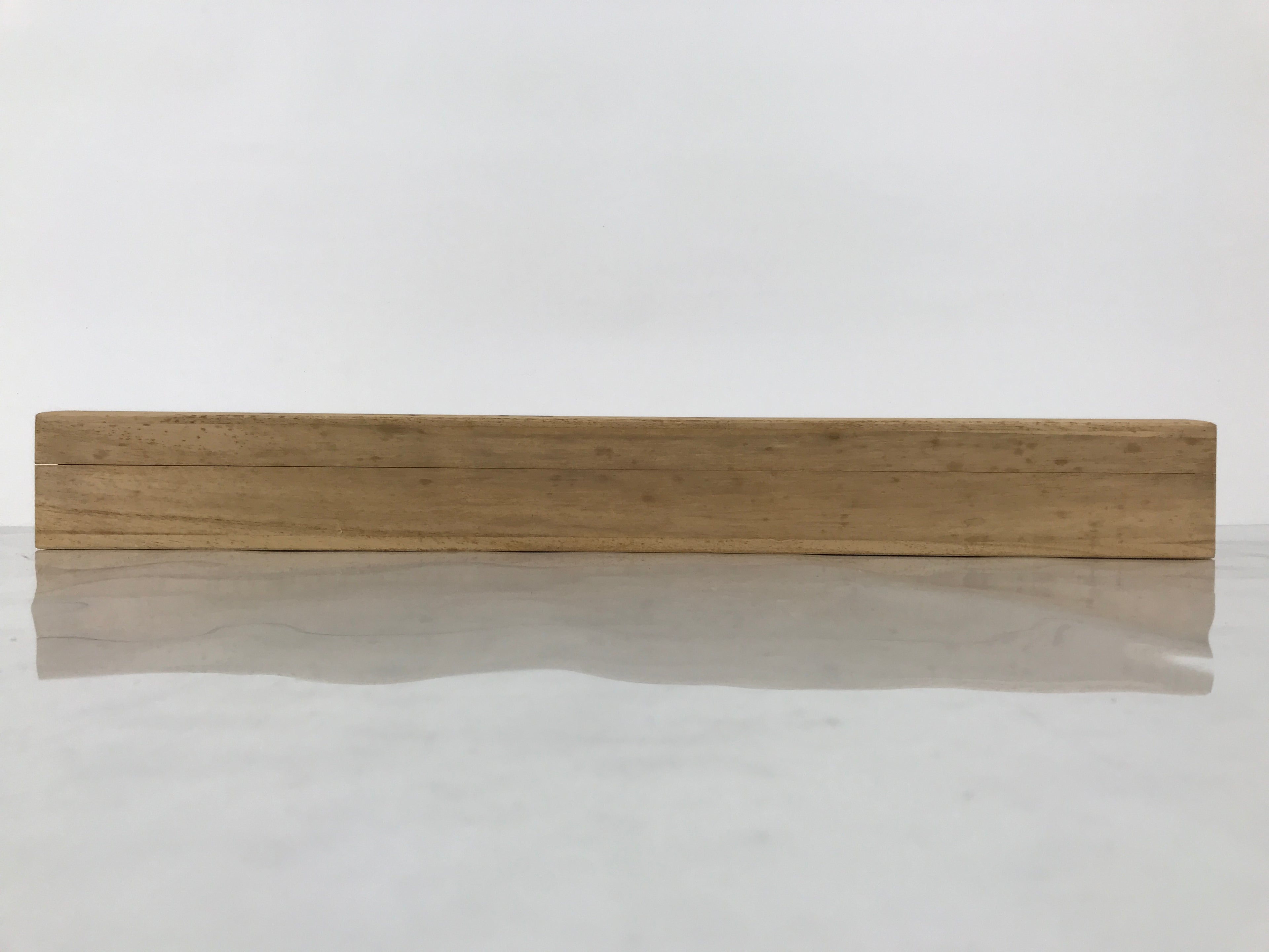 Japanese Wooden Hanging Scroll Box Vtg Kakejiku Hako Inside Length 60.2cm SB359-AD - Scroll Accessory-chidorivintage.com