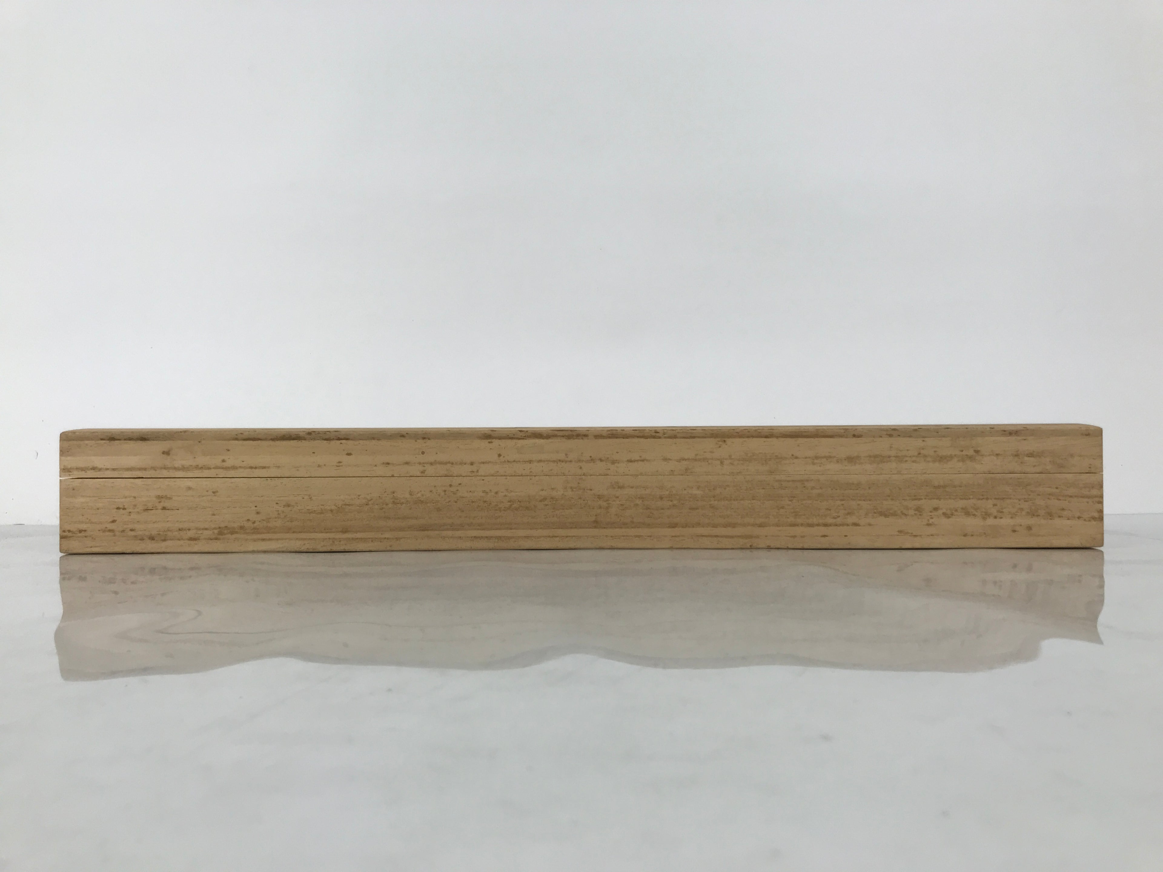 Japanese Wooden Hanging Scroll Box Vtg Kakejiku Hako Inside Length 60.2cm SB359-AD - Scroll Accessory-chidorivintage.com
