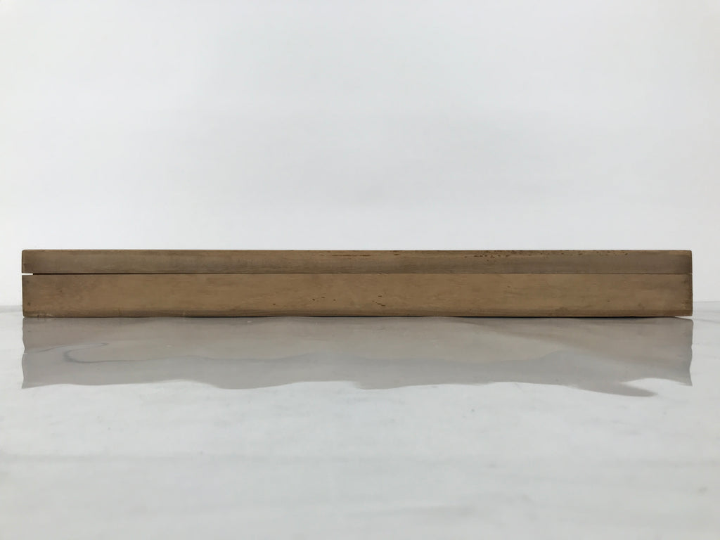 Japanese Wooden Hanging Scroll Box Vtg Kakejiku Hako Inside Length 72cm SB360-AD - Scroll Accessory-chidorivintage.com