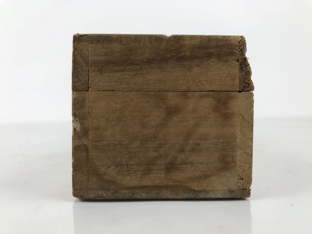 Japanese Wooden Hanging Scroll Box Vtg Kakejiku Hako Inside Length 49.9cm SB361-AD - Scroll Accessory-chidorivintage.com