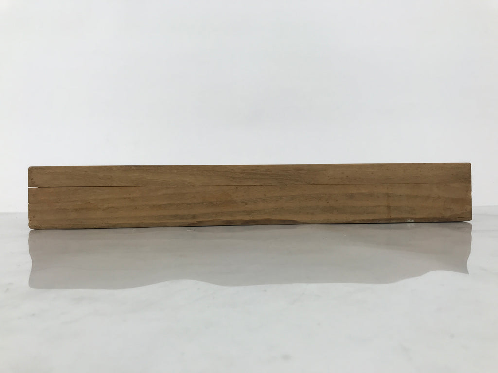 Japanese Wooden Hanging Scroll Box Vtg Kakejiku Hako Inside Length 49.9cm SB361-AD - Scroll Accessory-chidorivintage.com