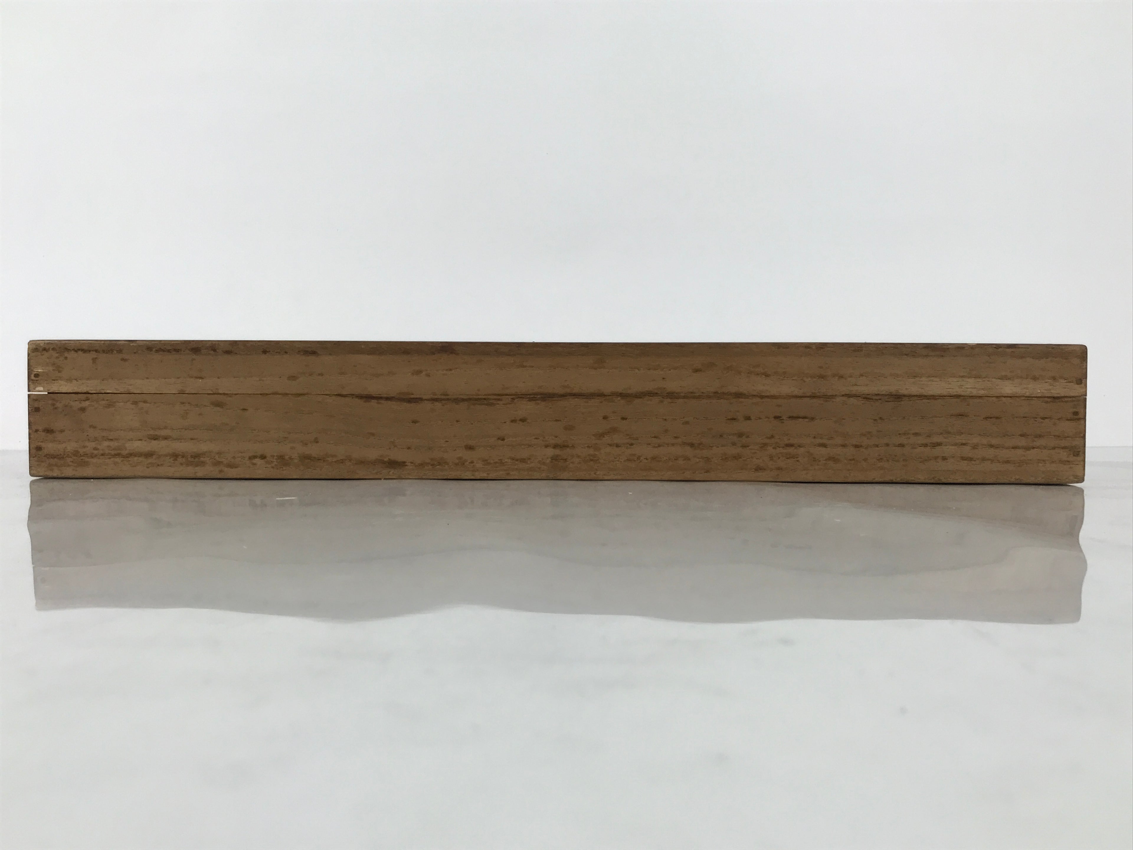 Japanese Wooden Hanging Scroll Box Vtg Kakejiku Hako Inside Length 51.6cm SB362-AD - Scroll Accessory-chidorivintage.com