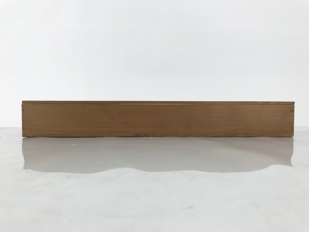 Japanese Wooden Hanging Scroll Box Vtg Kakejiku Hako Inside Length 51.2cm SB363-AD - Scroll Accessory-chidorivintage.com