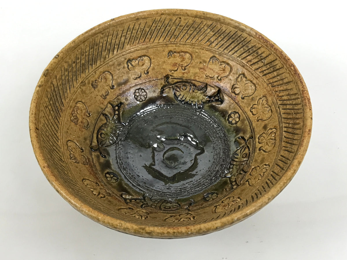 Japanese Sho Kato Ceramic Pottery Green Tea Bowl Summer Matcha Chawan SCW20-KT - Bowl-chidorivintage.com