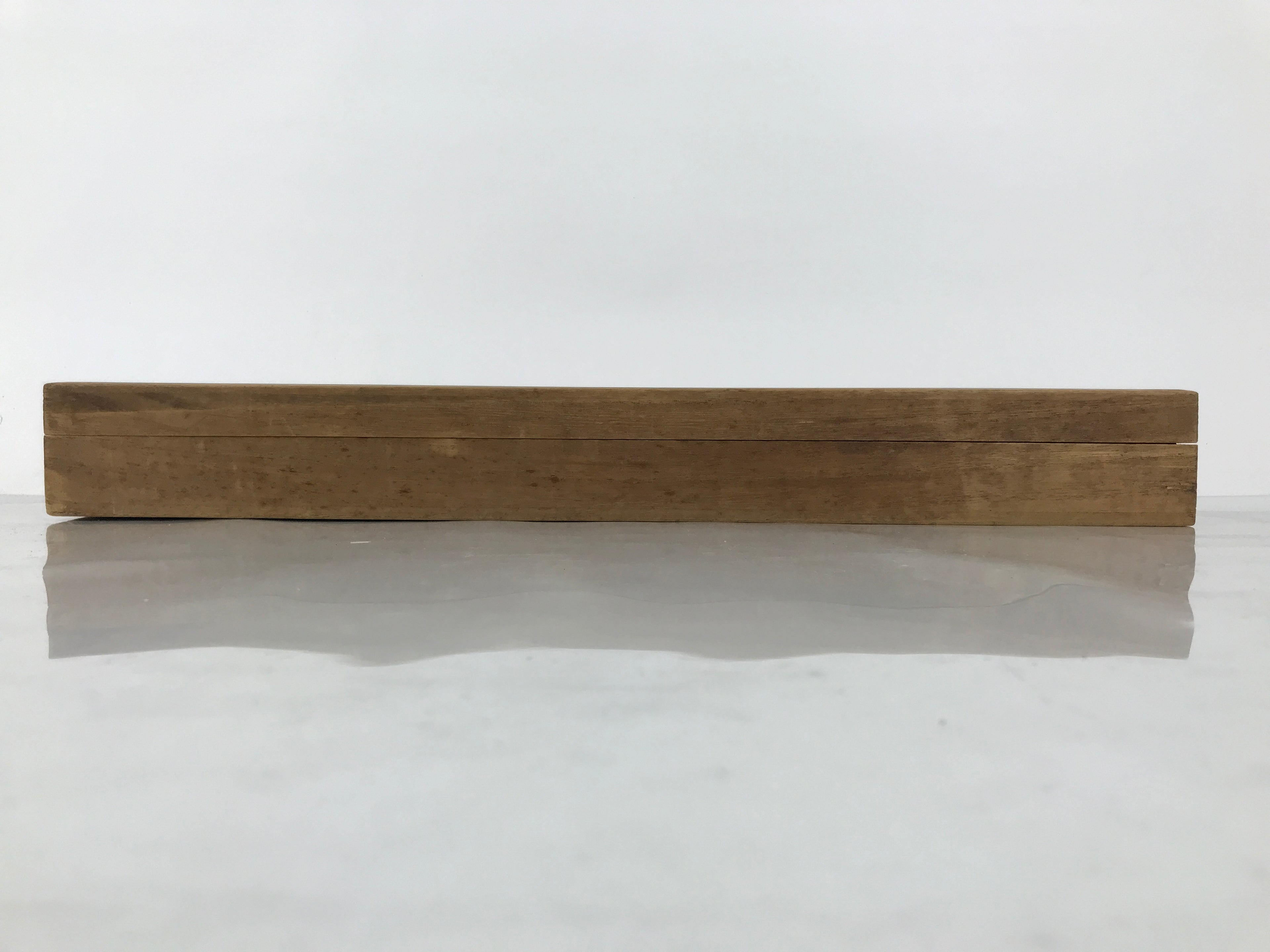 Japanese Wooden Hanging Scroll Box Vtg Kakejiku Hako Inside Length 59.2cm SB364-AD - Scroll Accessory-chidorivintage.com
