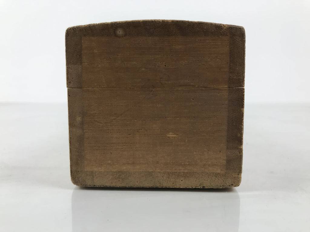 Japanese Wooden Hanging Scroll Box Vtg Kakejiku Hako Inside Length 60.7cm SB365-AD - Scroll Accessory-chidorivintage.com