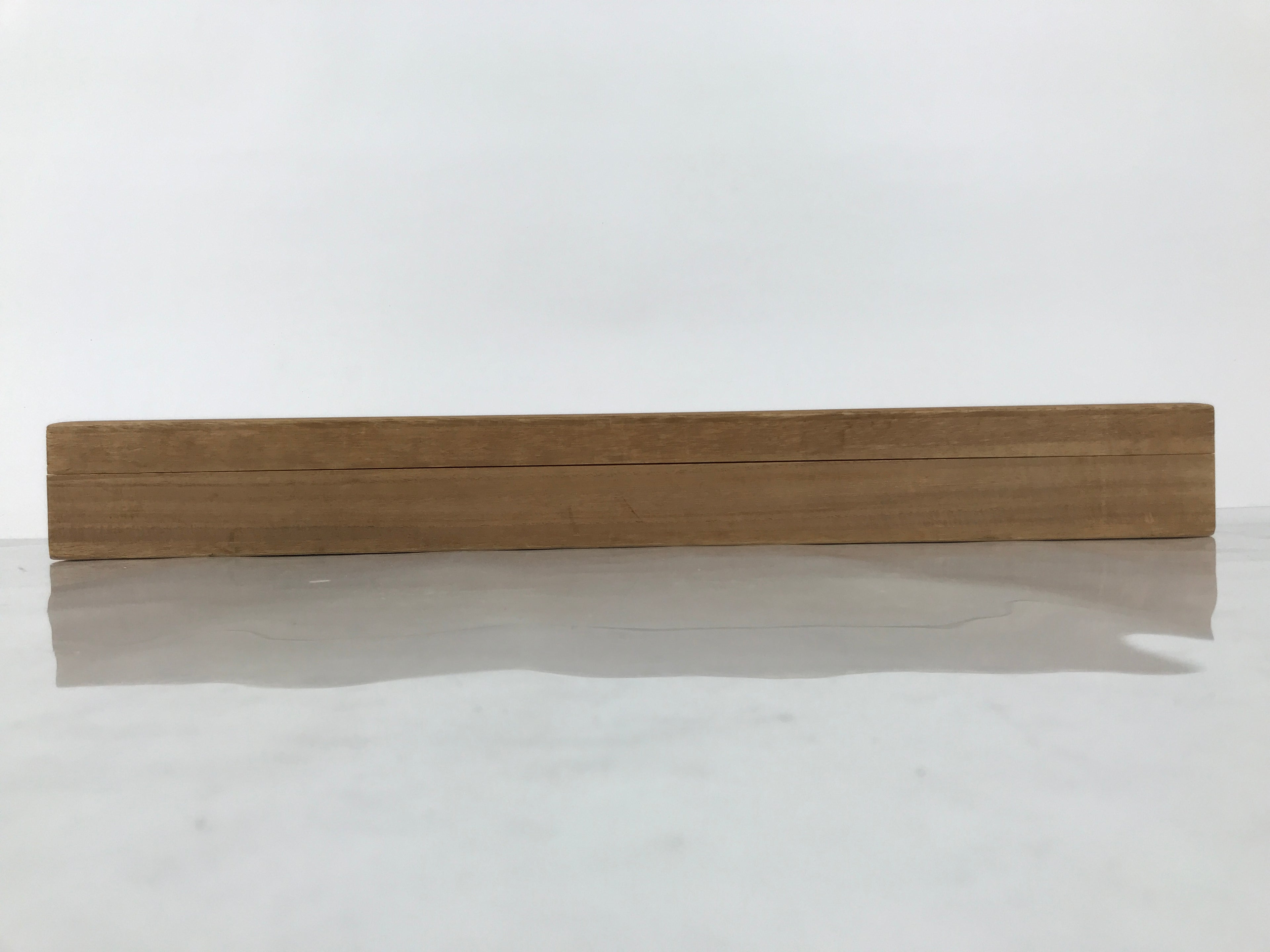 Japanese Wooden Hanging Scroll Box Vtg Kakejiku Hako Inside Length 60.7cm SB365-AD - Scroll Accessory-chidorivintage.com
