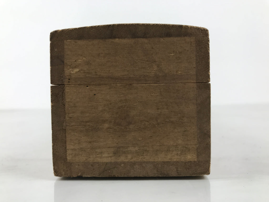 Japanese Wooden Hanging Scroll Box Vtg Kakejiku Hako Inside Length 60.7cm SB365-AD - Scroll Accessory-chidorivintage.com
