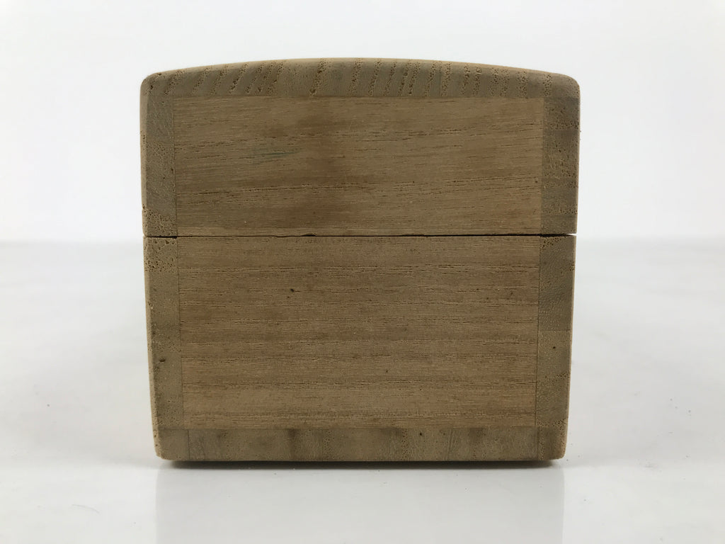 Japanese Wooden Hanging Scroll Box Vtg Kakejiku Hako Inside Length 57.6cm SB366-AD - Scroll Accessory-chidorivintage.com