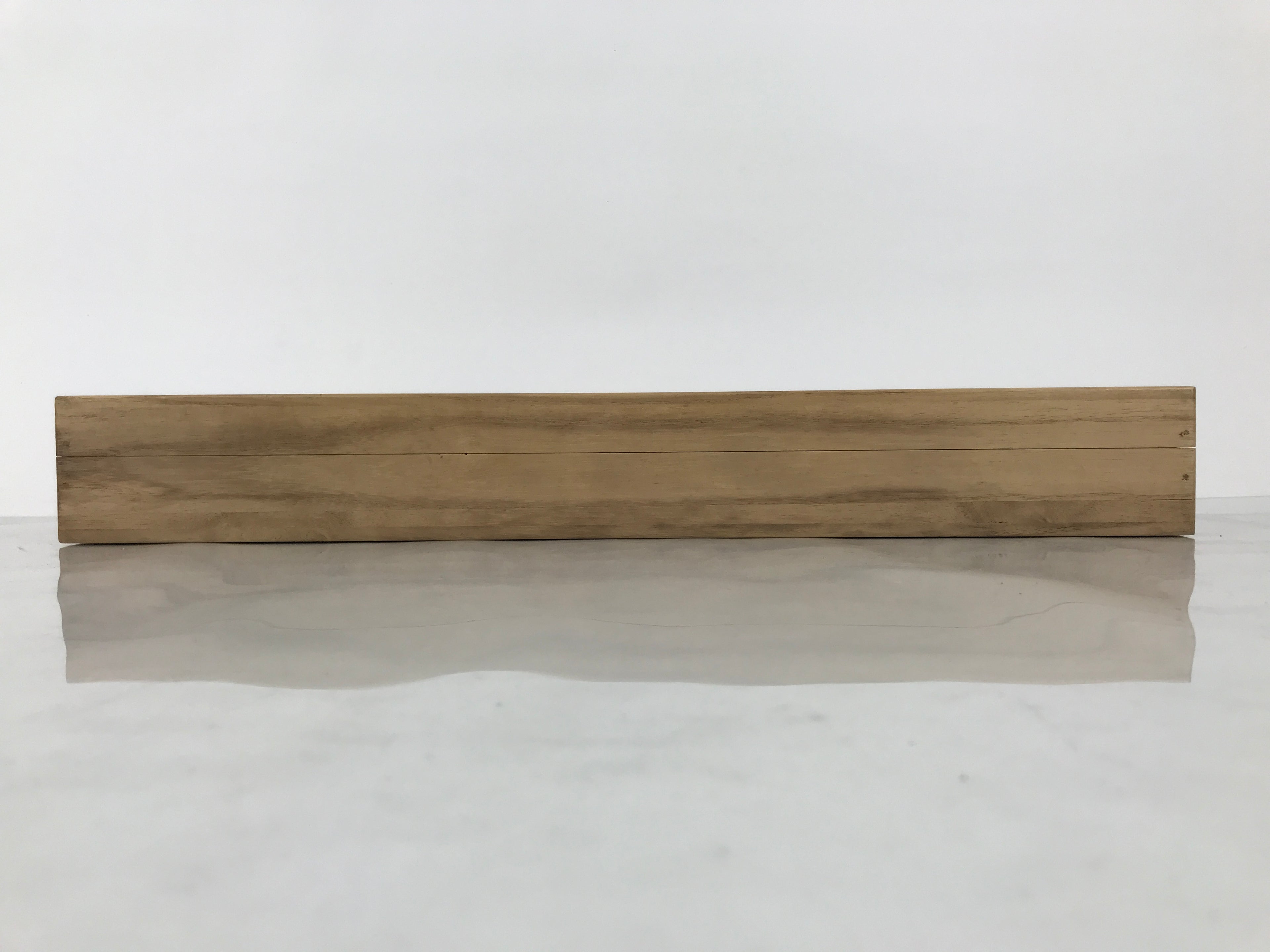 Japanese Wooden Hanging Scroll Box Vtg Kakejiku Hako Inside Length 54.7cm SB367-AD - Scroll Accessory-chidorivintage.com