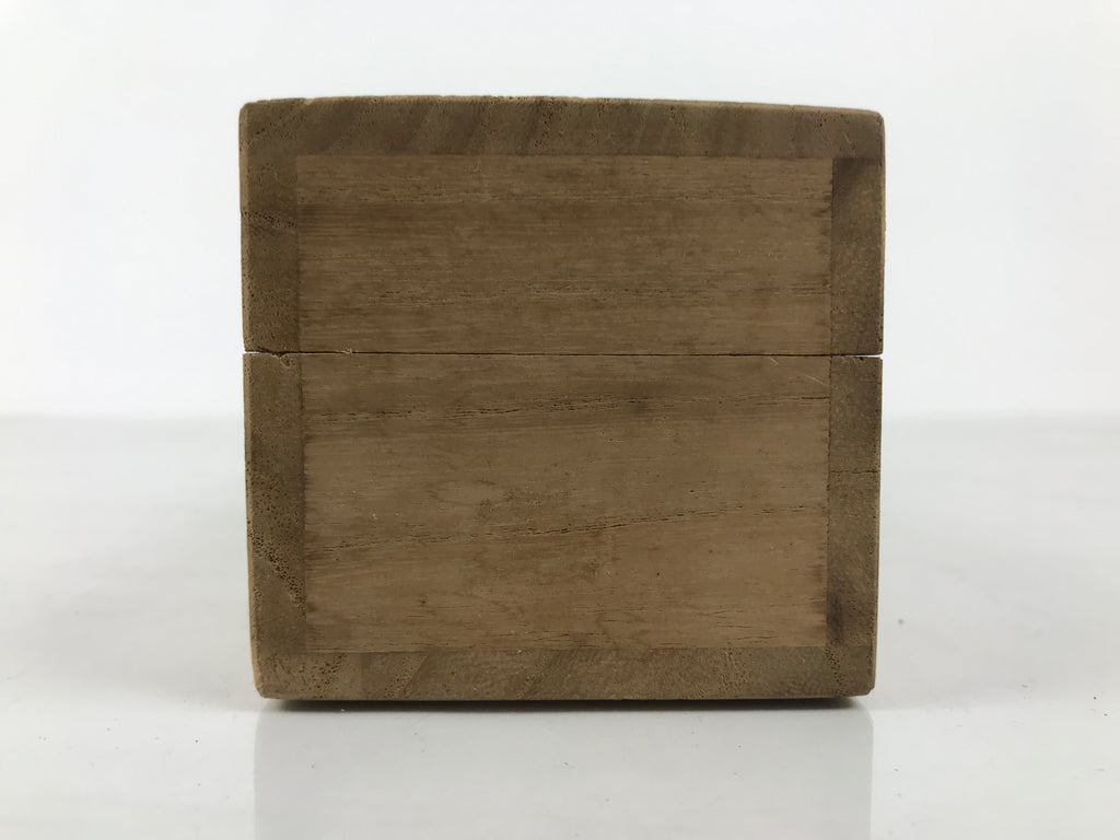 Japanese Wooden Hanging Scroll Box Vtg Kakejiku Hako Inside Length 54.7cm SB367-AD - Scroll Accessory-chidorivintage.com