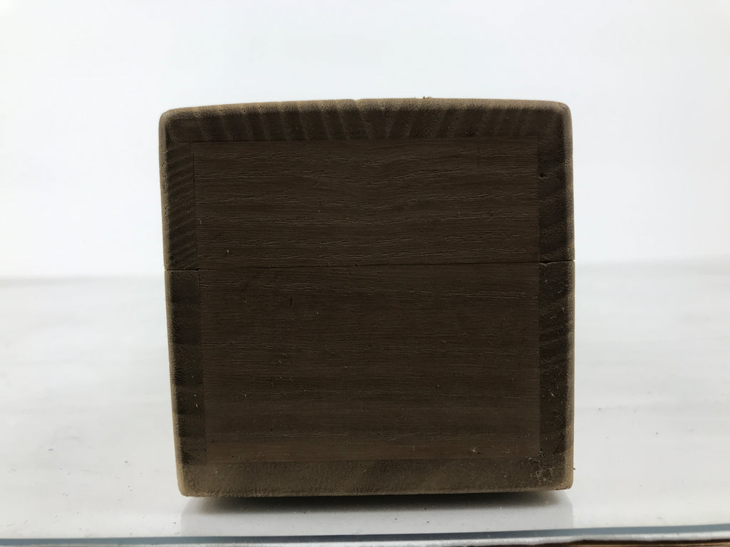 Japanese Wooden Hanging Scroll Box Vtg Kakejiku Hako Inside Length 72.8cm SB369-AD - Scroll Accessory-chidorivintage.com