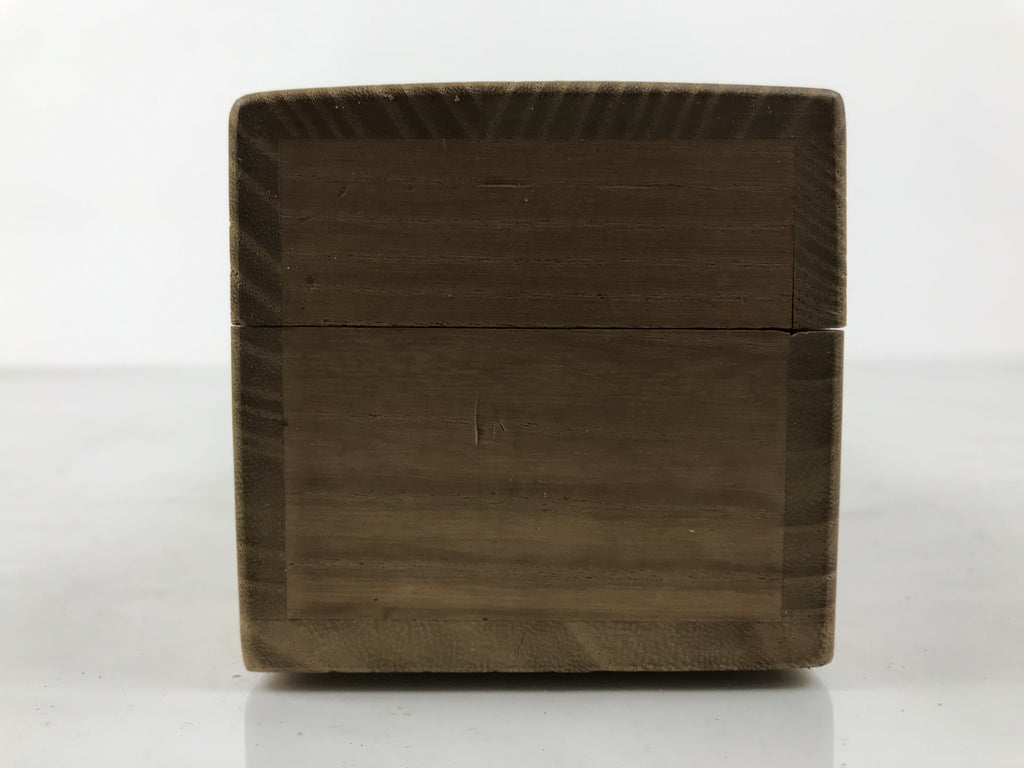 Japanese Wooden Hanging Scroll Box Vtg Kakejiku Hako Inside Length 72.8cm SB369-AD - Scroll Accessory-chidorivintage.com