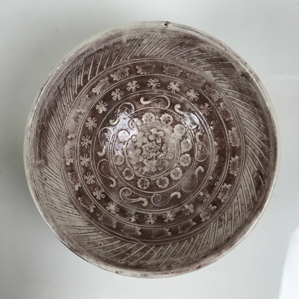 Japanese Sho Kato Ceramic Pottery Green Tea Bowl Summer Matcha Chawan SCW26-KT - Bowl-chidorivintage.com