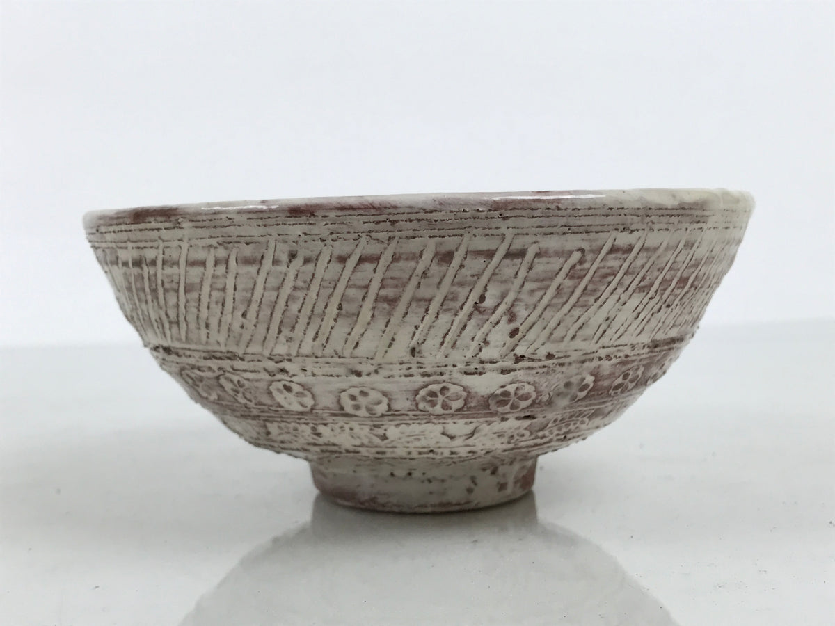 Japanese Sho Kato Ceramic Pottery Green Tea Bowl Summer Matcha Chawan SCW26-KT - Bowl-chidorivintage.com