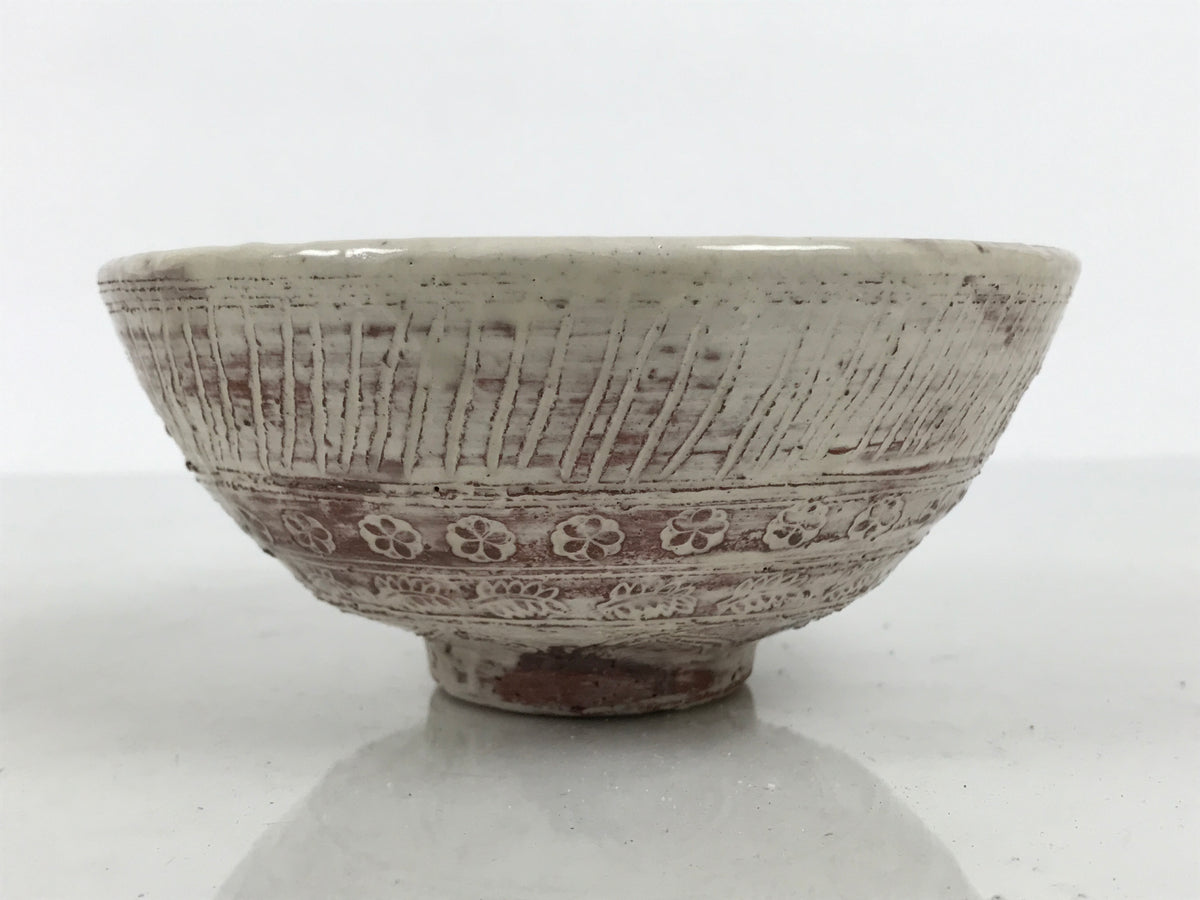Japanese Sho Kato Ceramic Pottery Green Tea Bowl Summer Matcha Chawan SCW26-KT - Bowl-chidorivintage.com