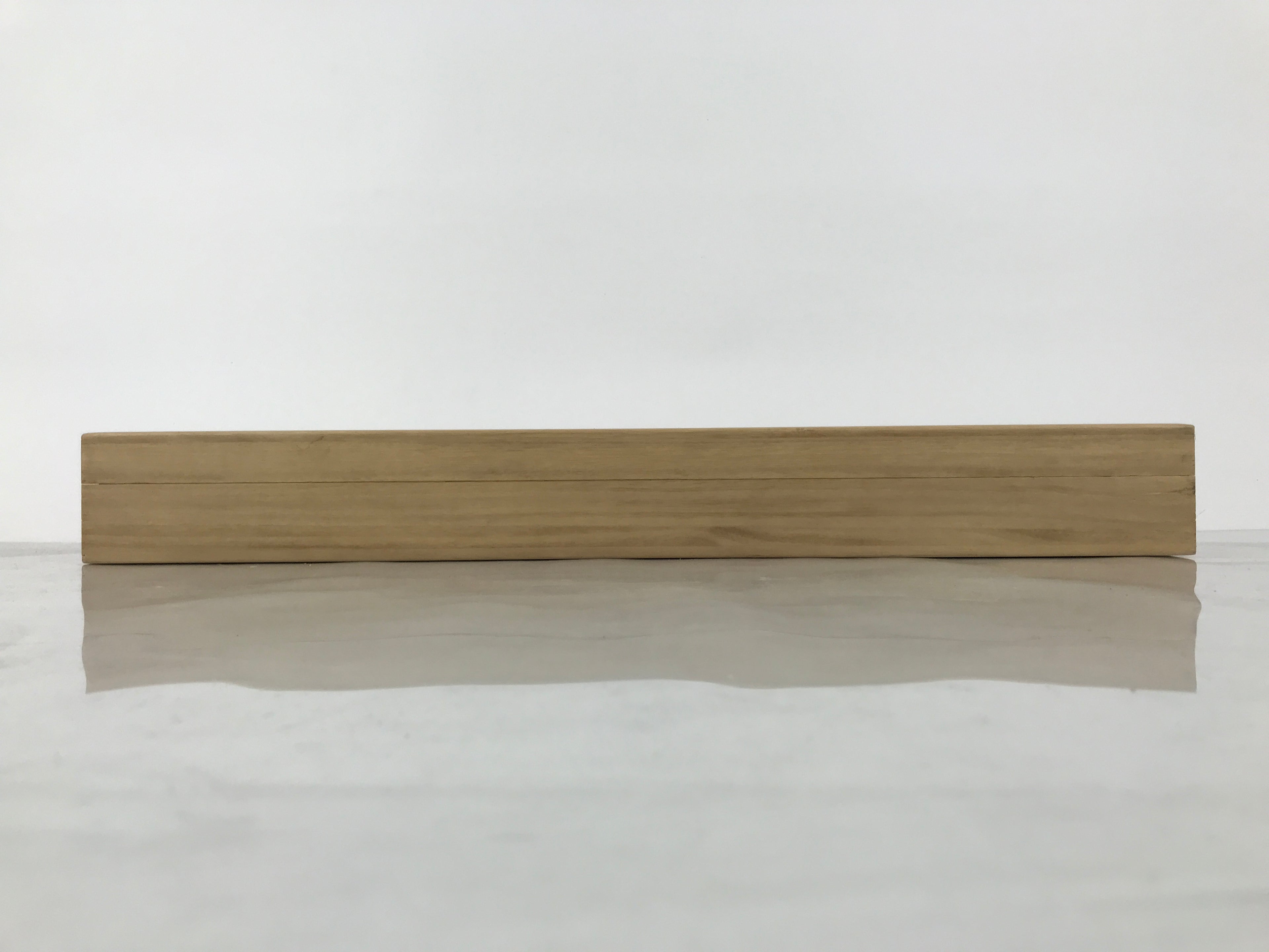 Japanese Wooden Hanging Scroll Box Vtg Kakejiku Hako Inside Length 60.7cm SB370-AD - Scroll Accessory-chidorivintage.com