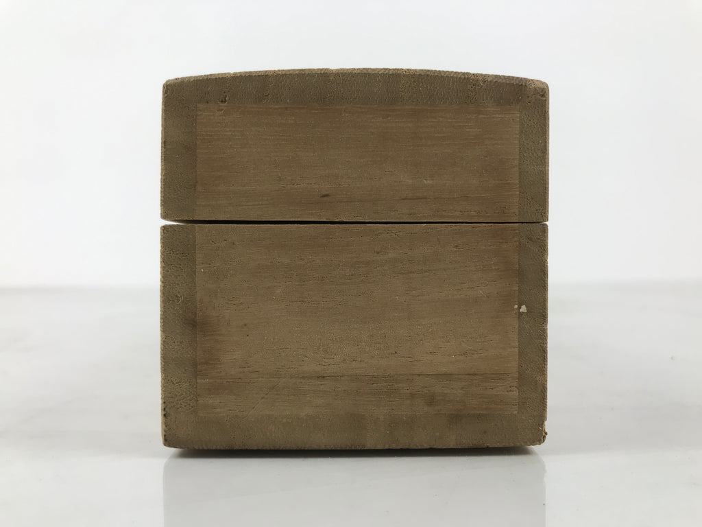 Japanese Wooden Hanging Scroll Box Vtg Kakejiku Hako Inside Length 60.7cm SB370-AD - Scroll Accessory-chidorivintage.com