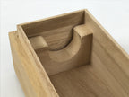 Japanese Wooden Hanging Scroll Box Vtg Kakejiku Hako Inside Length 60.7cm SB370-AD - Scroll Accessory-chidorivintage.com