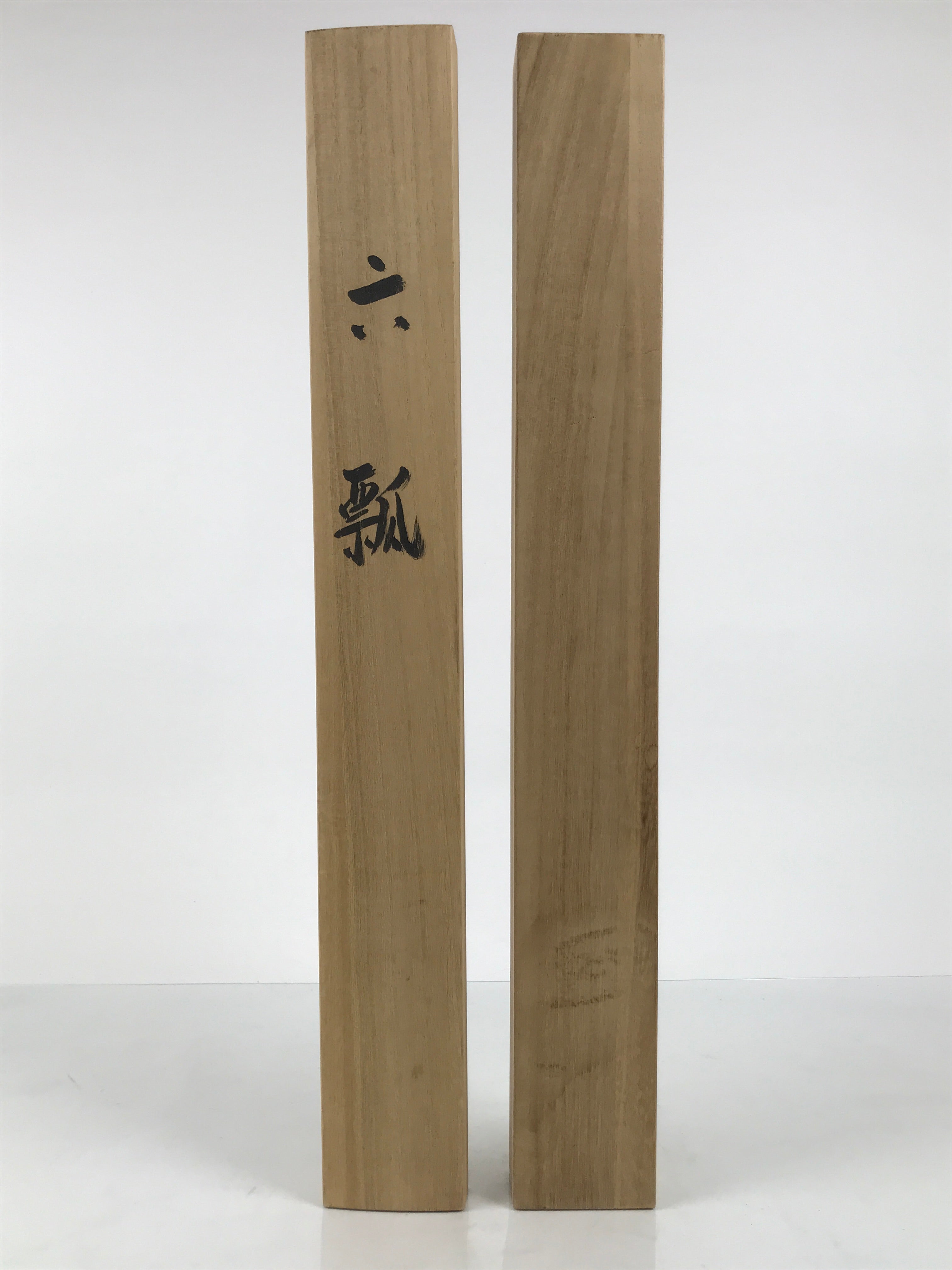 Japanese Wooden Hanging Scroll Box Vtg Kakejiku Hako Inside Length 60.7cm SB370-AD - Scroll Accessory-chidorivintage.com
