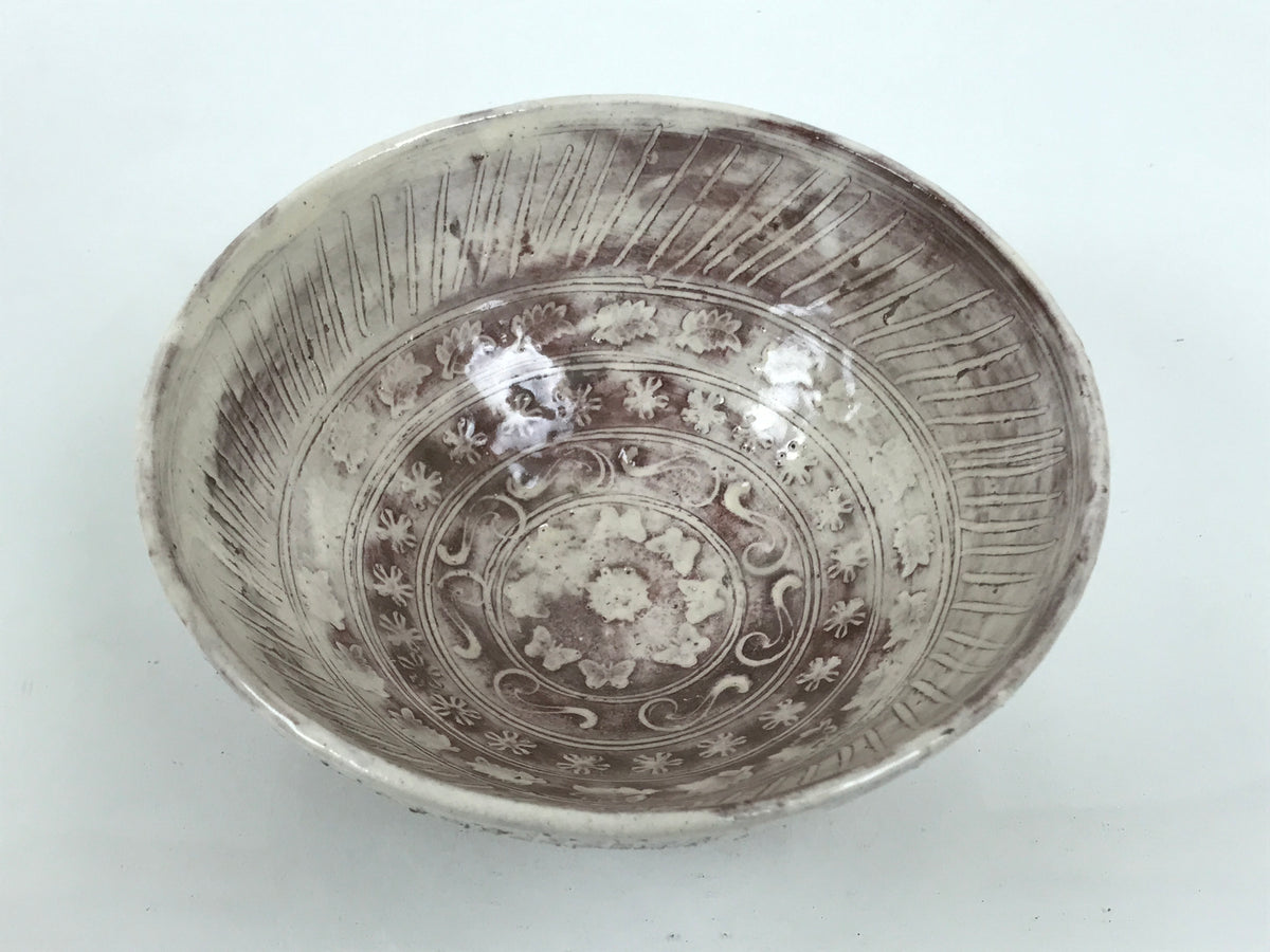 Japanese Sho Kato Ceramic Pottery Green Tea Bowl Summer Matcha Chawan SCW28-KT - Bowl-chidorivintage.com