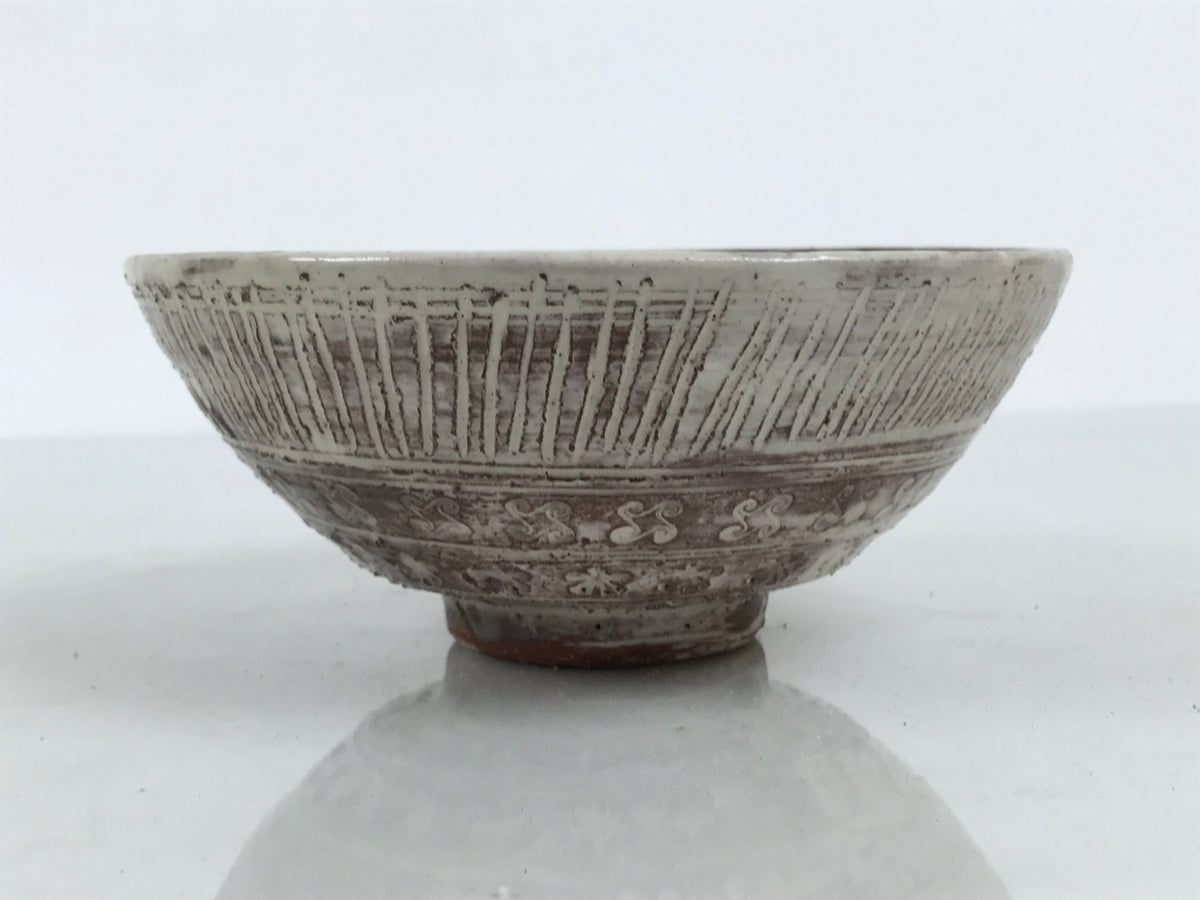 Japanese Sho Kato Ceramic Pottery Green Tea Bowl Summer Matcha Chawan SCW28-KT - Bowl-chidorivintage.com