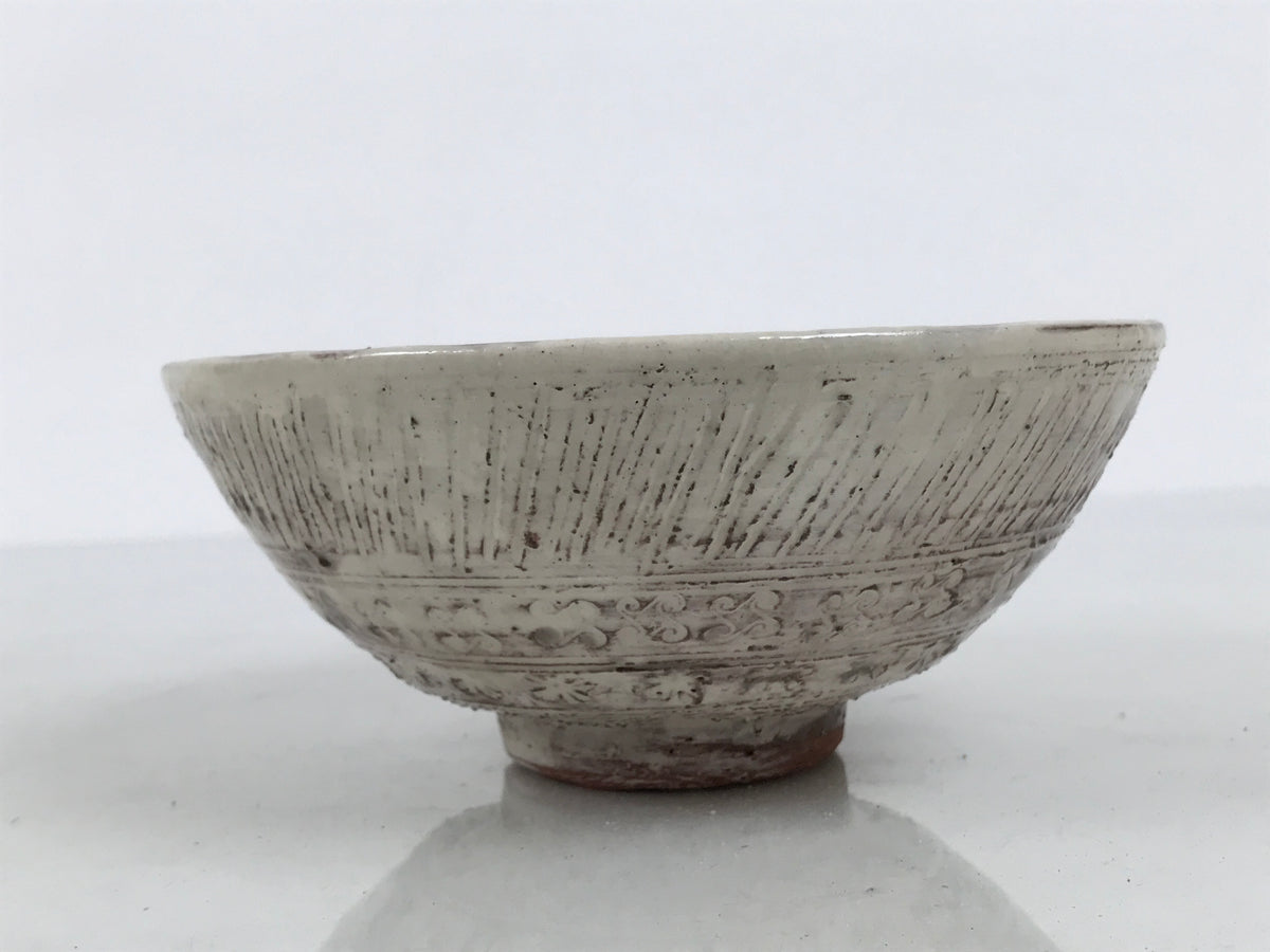 Japanese Sho Kato Ceramic Pottery Green Tea Bowl Summer Matcha Chawan SCW28-KT - Bowl-chidorivintage.com