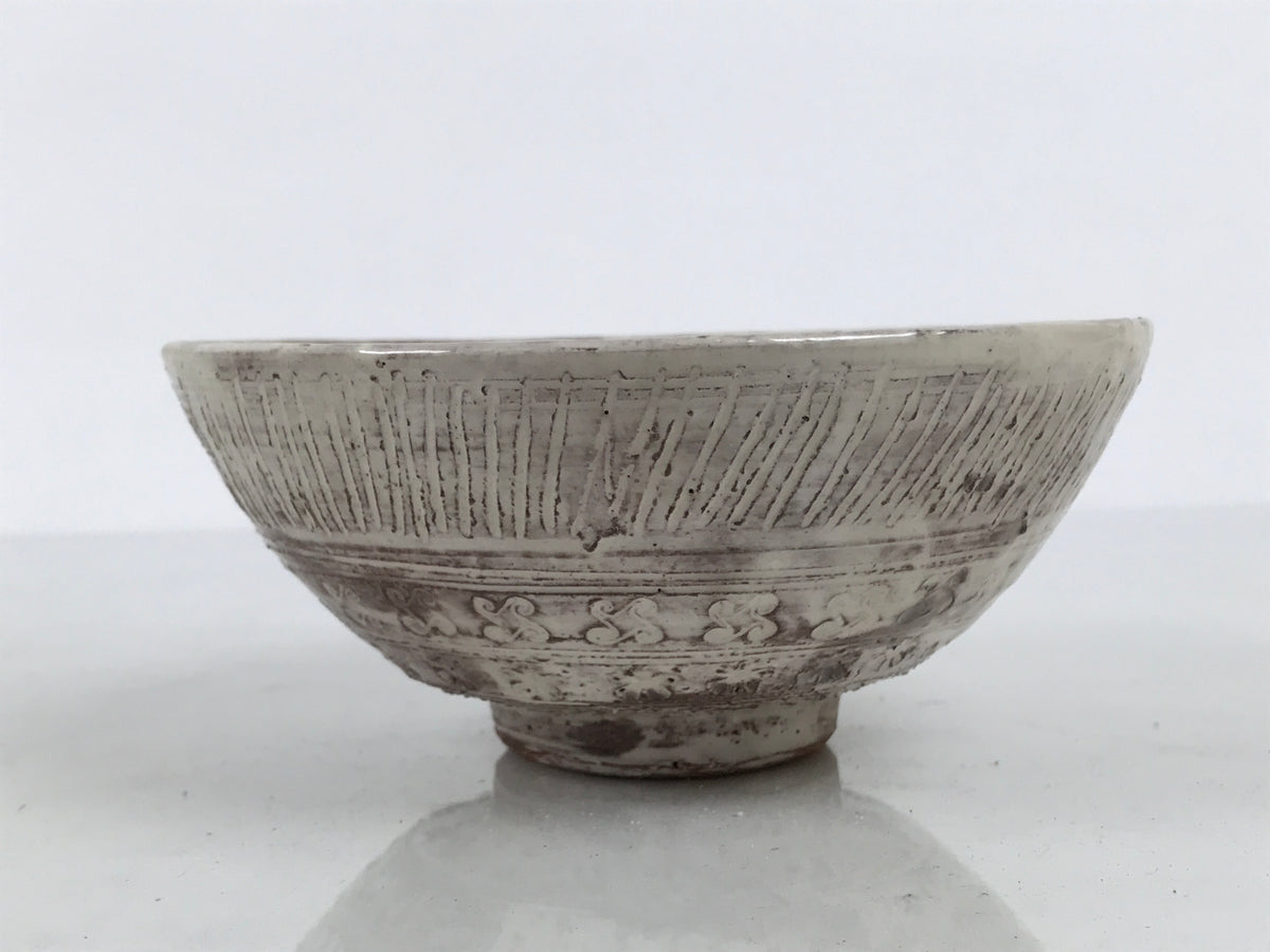 Japanese Sho Kato Ceramic Pottery Green Tea Bowl Summer Matcha Chawan SCW28-KT - Bowl-chidorivintage.com