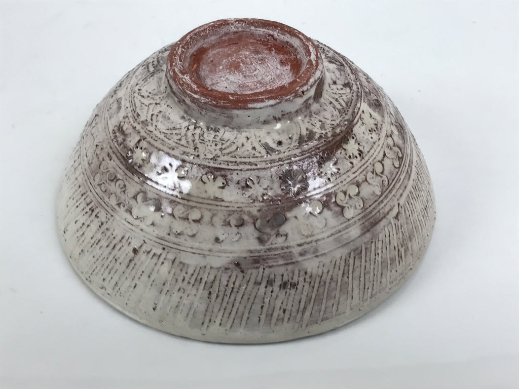 Japanese Sho Kato Ceramic Pottery Green Tea Bowl Summer Matcha Chawan SCW28-KT - Bowl-chidorivintage.com